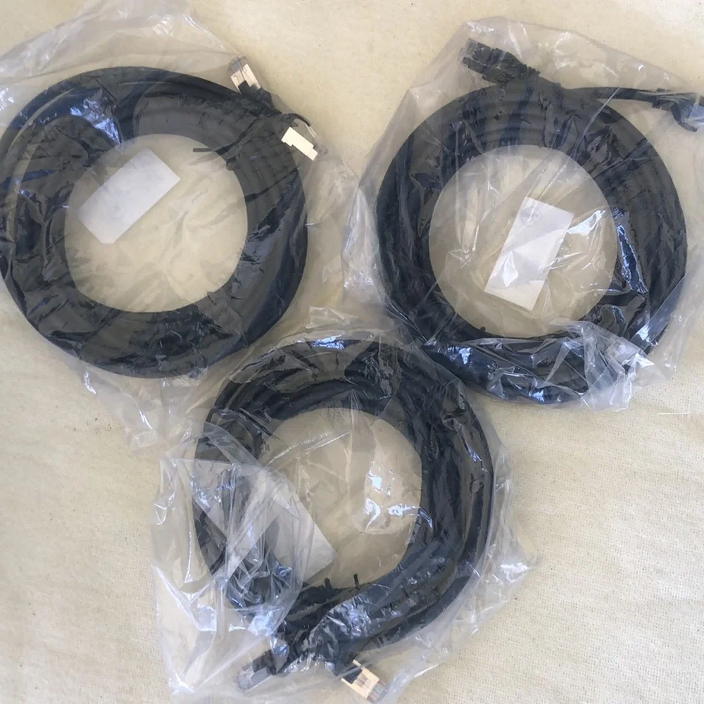 3Pack Modular Cable Plug to Plug 8p8c (RJ45, Ethernet Cable)